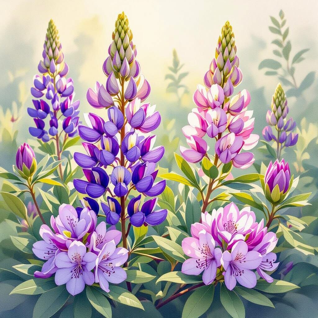 Vibrant Wildflowers of Washington State: Botanical Art