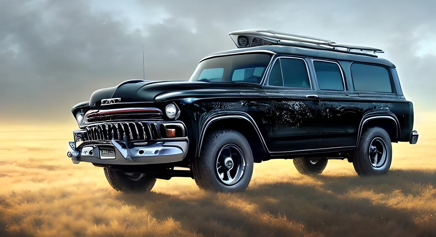 Eldritch Old God Fused With Classic Chevy