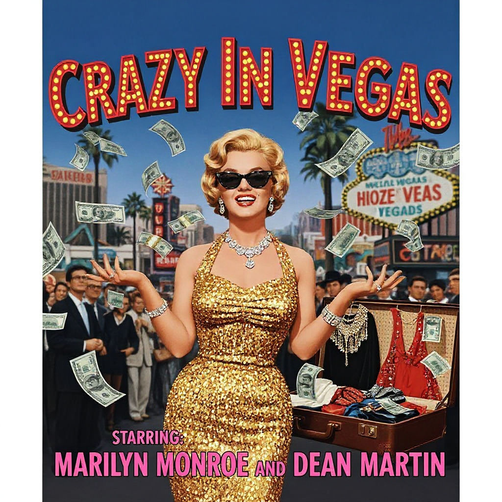 Vintage Vegas Comedy Starring Marilyn Monroe