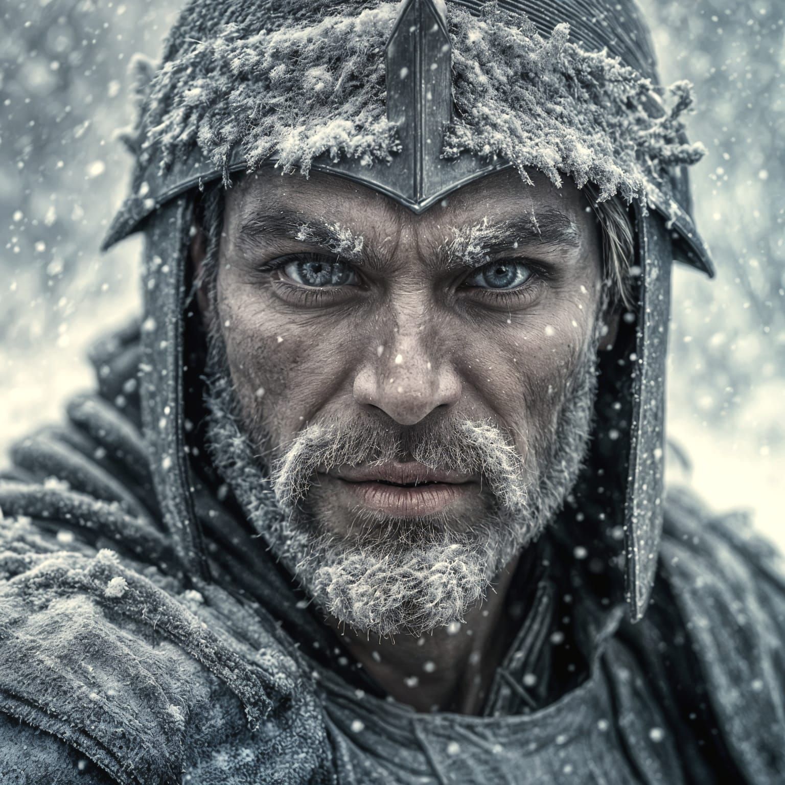 In cold