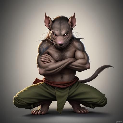 Master Splinter Digital Art