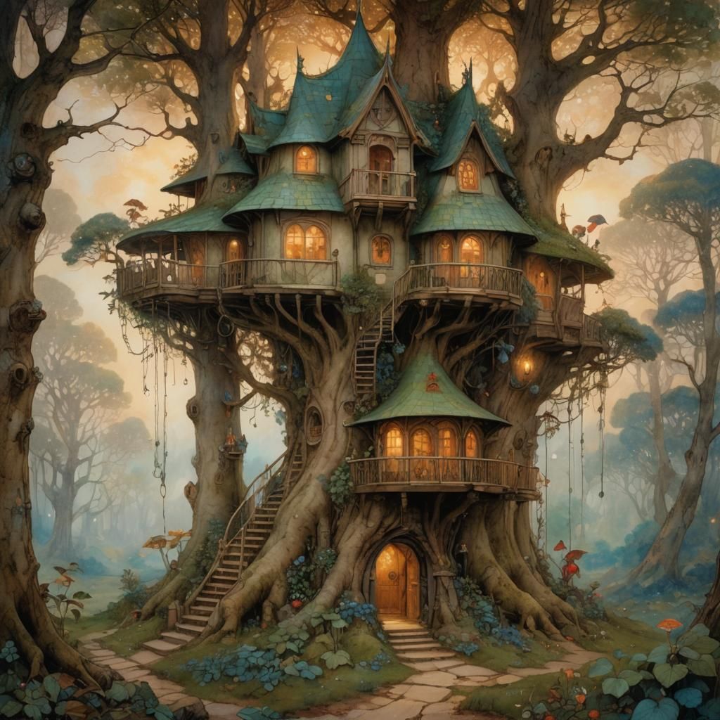 Gnome Tree-House