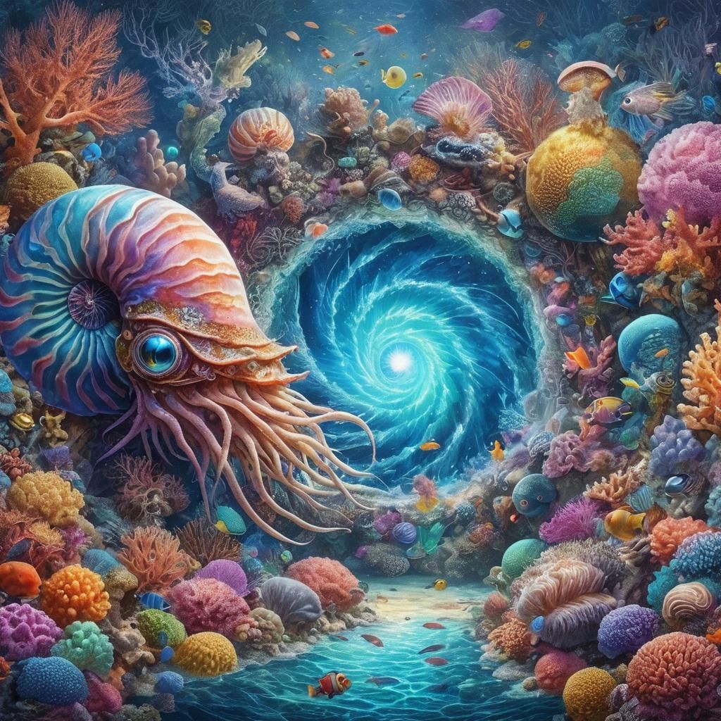 Nautilus Guards Portal to a Magical Kingdom
