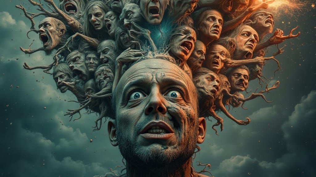 Photorealistic Mindscape of Manifested Emotions