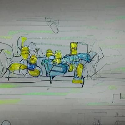 The Simpsons' Couch Gag Scene