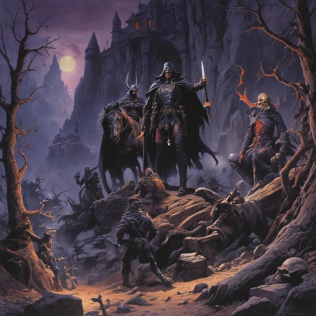 Grimdark Fantasy Art