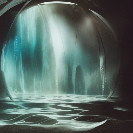 Liminal Water Space: Epic Digital Matte Painting