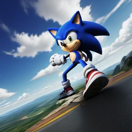 Blue Hedgehog Character