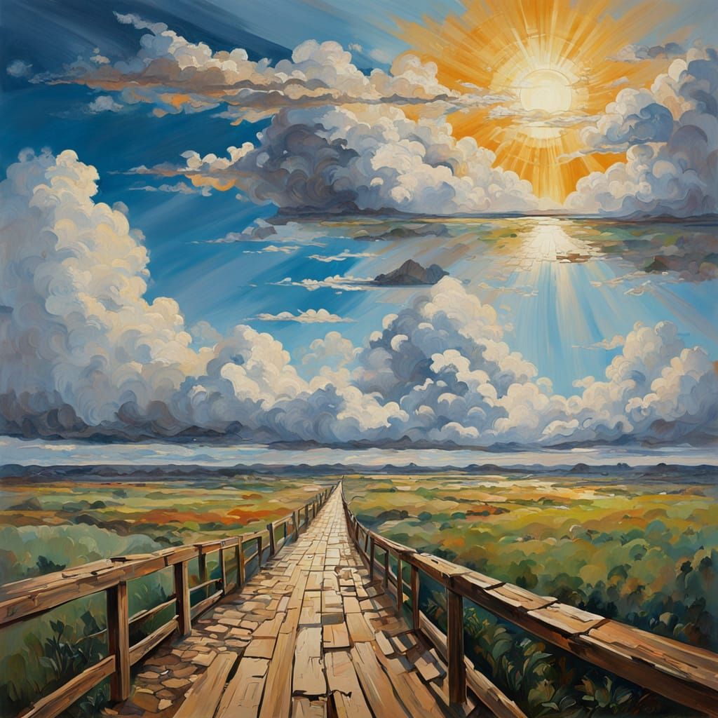 Aspirational Bridge from Darkness to Enlightenment