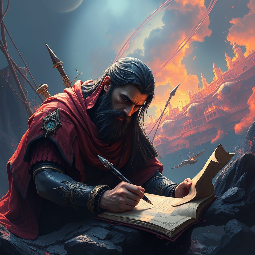 Epic Fantasy Story Concept Art in Stunning Detail