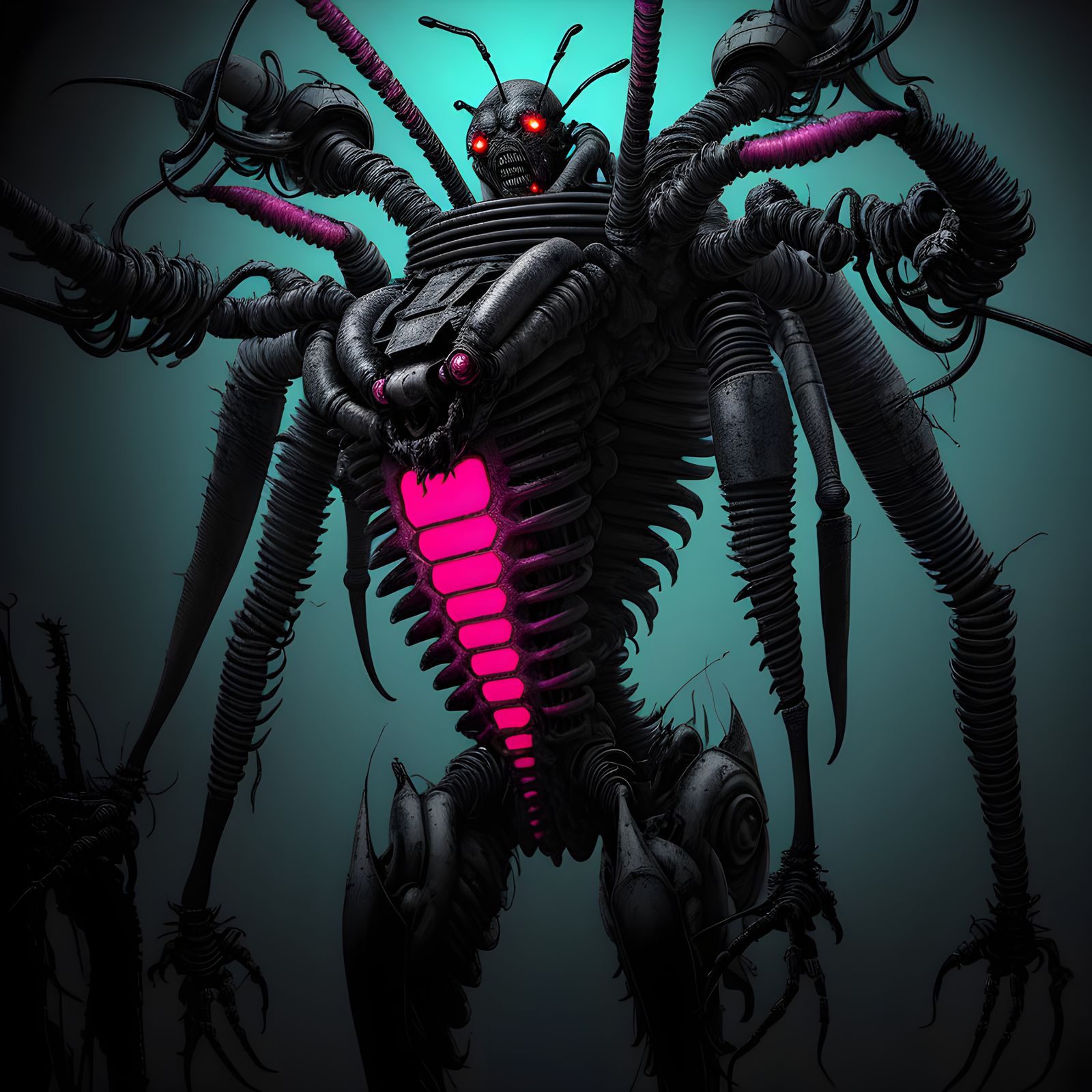 Cybernetic Aberration Born from Horror