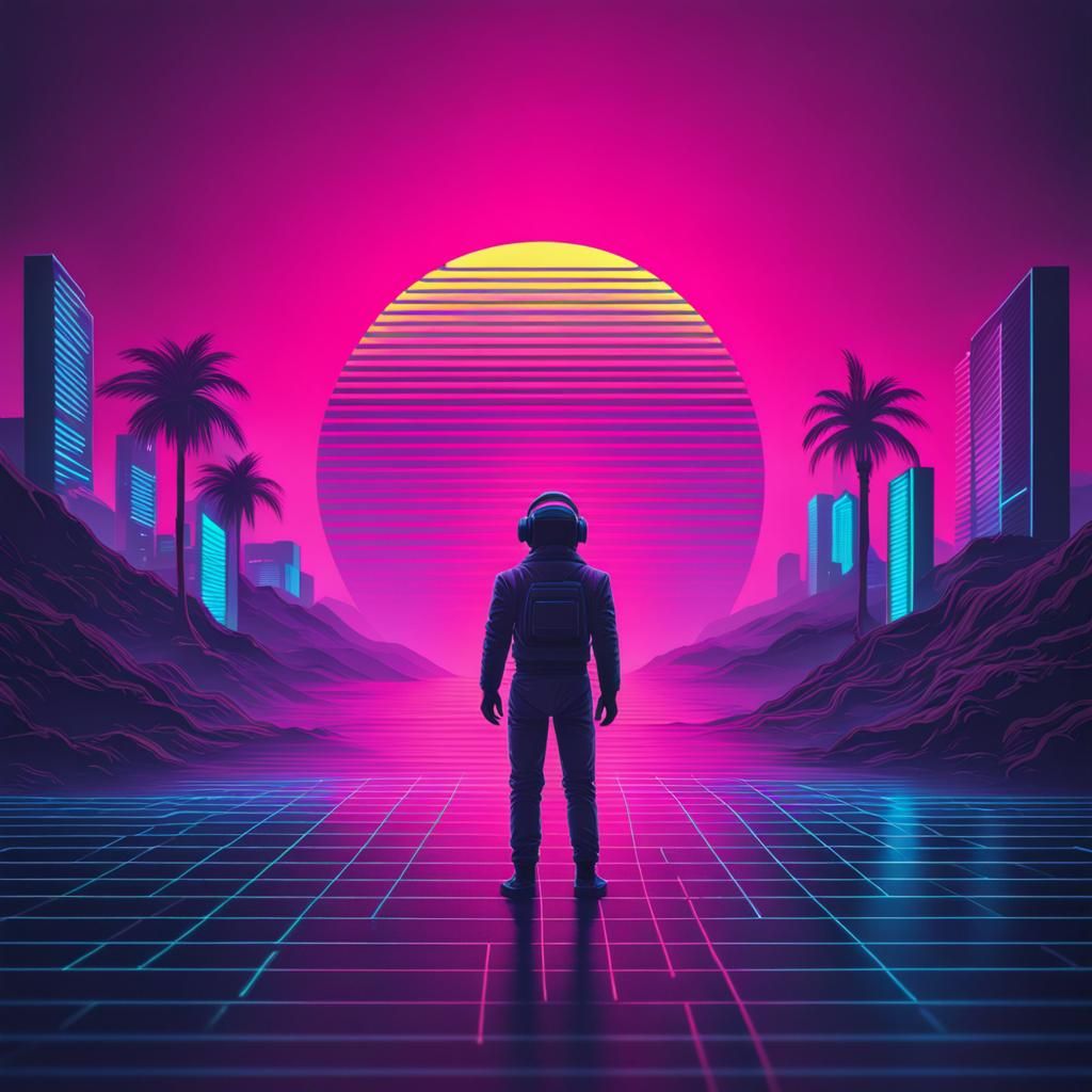 Minimalist Synthwave Toy Filter