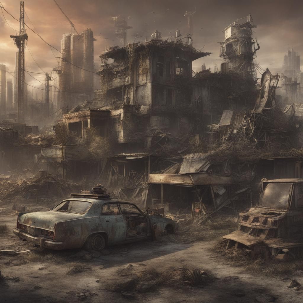 Post-Apocalyptic Wonderland: Nature Reclaims Ruins