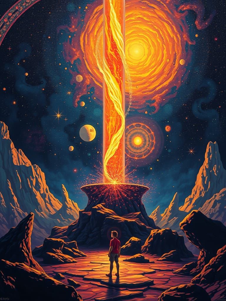 Supernatural Lava Lamp Universe Revealed in Radiant Psychede...