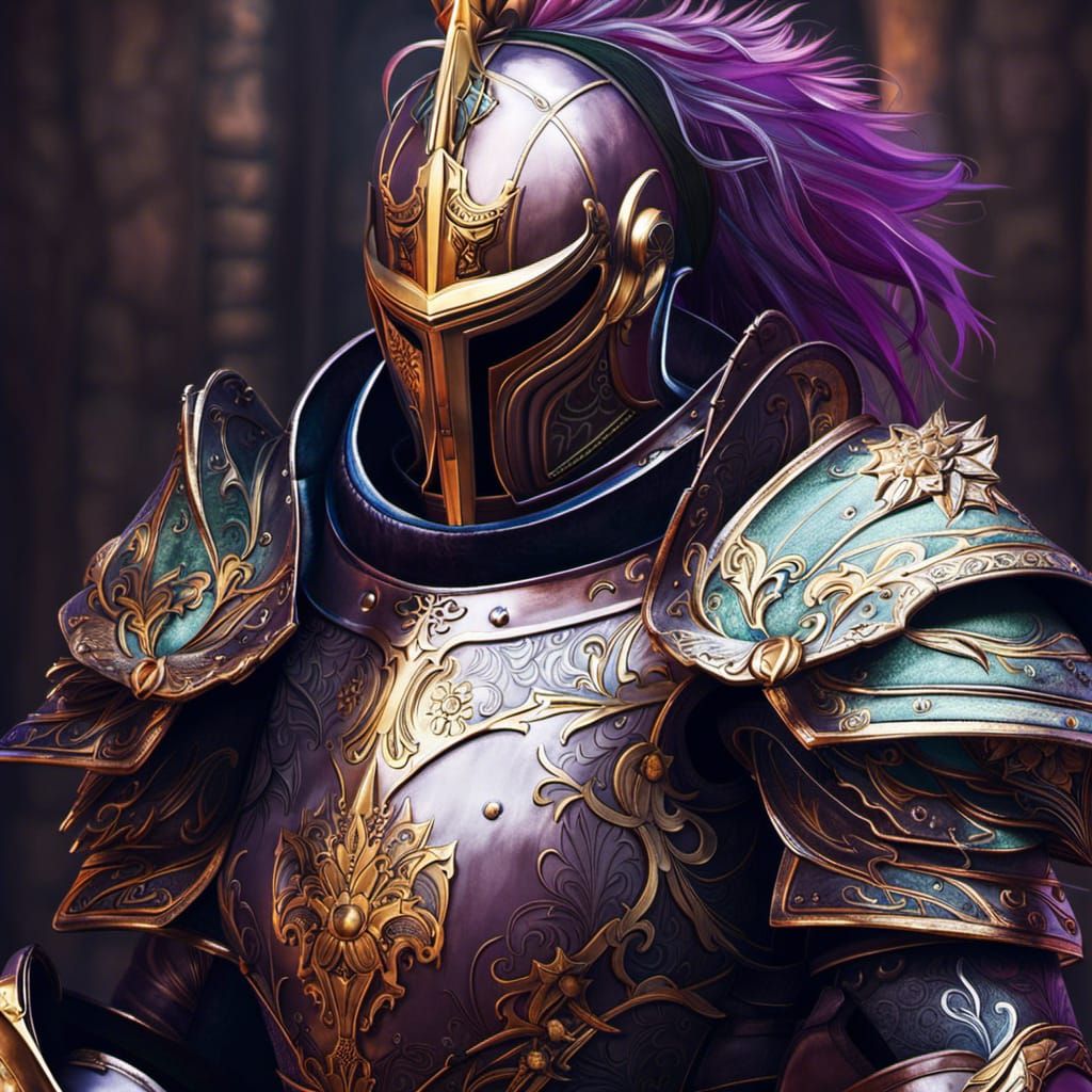 Purple Knight - (evolution)
