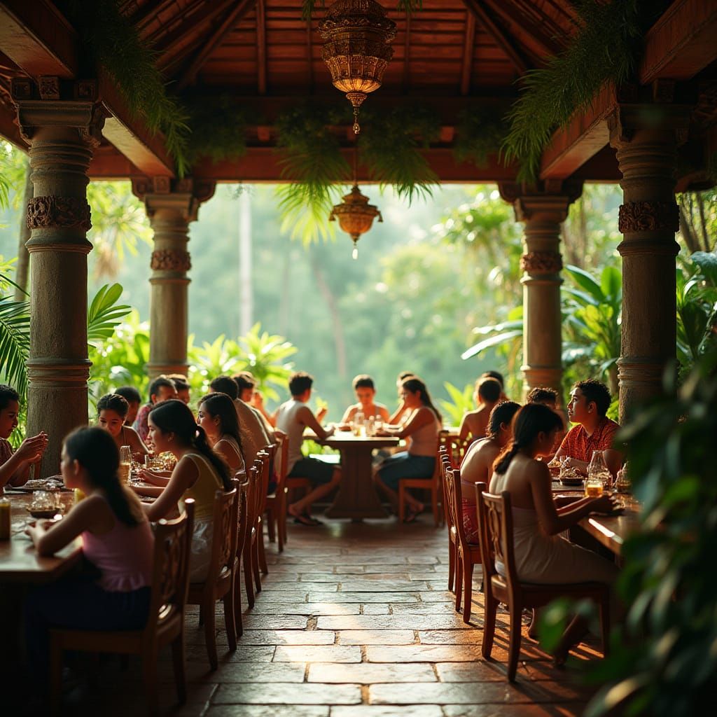Bali Cafe: Vibrant Indonesian Culture in Tropical Oasis