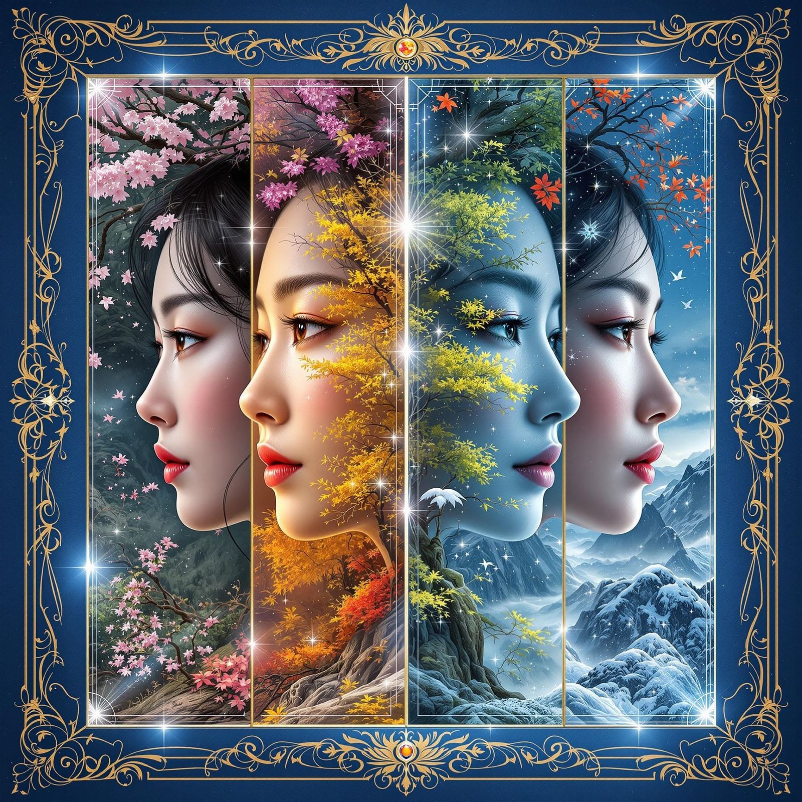 A Dreamlike Portrait of Life's Journey in Four Phases