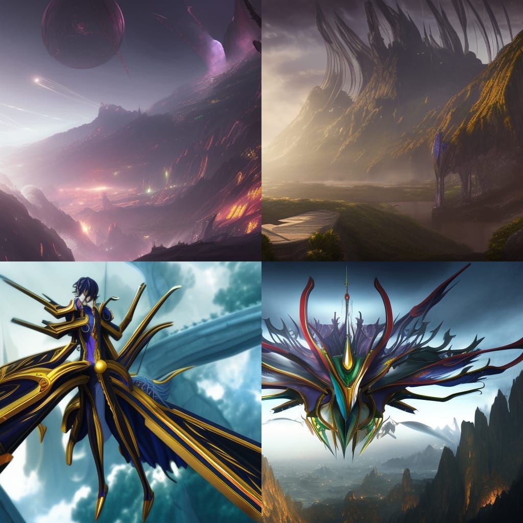 Code Geass Inspired Fantasy Concept Art