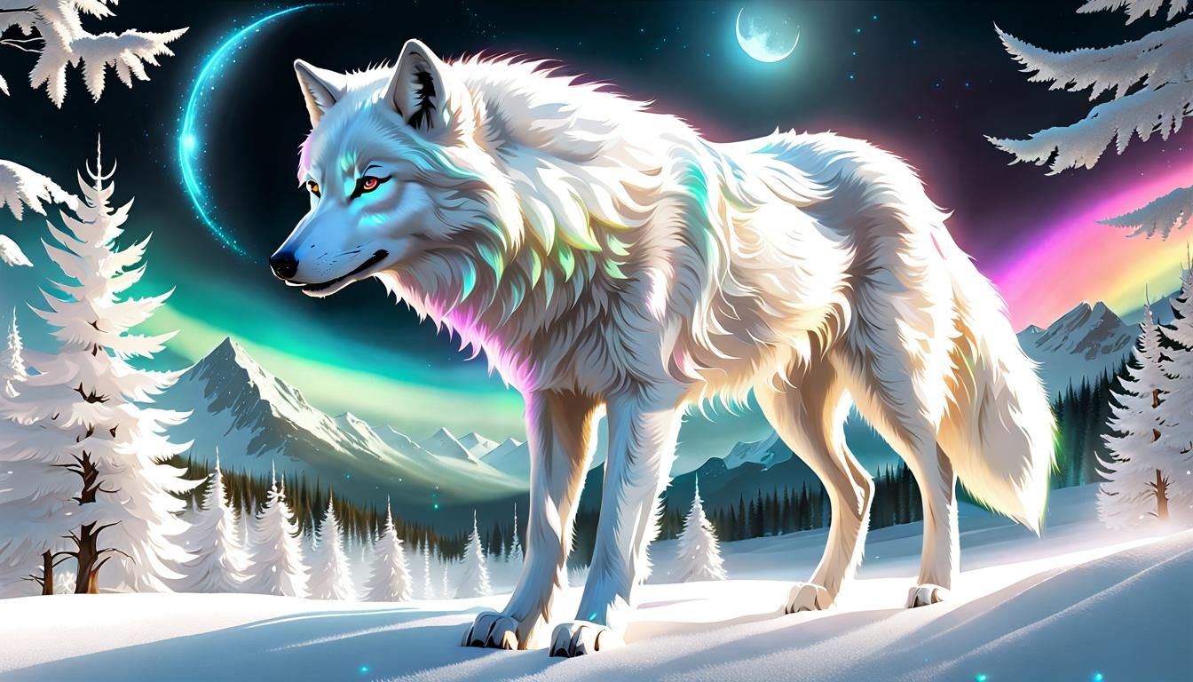 white wolf