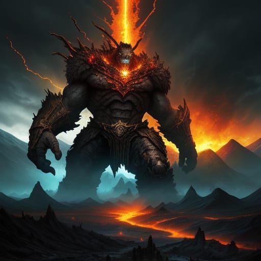 Colossal Apocalypse Bringer Unleashes Seismic Fury