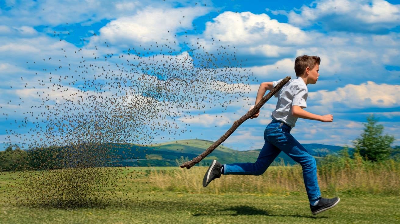 Stirred up the beehive