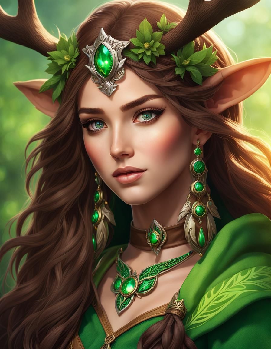 Stunning Druid Female 1