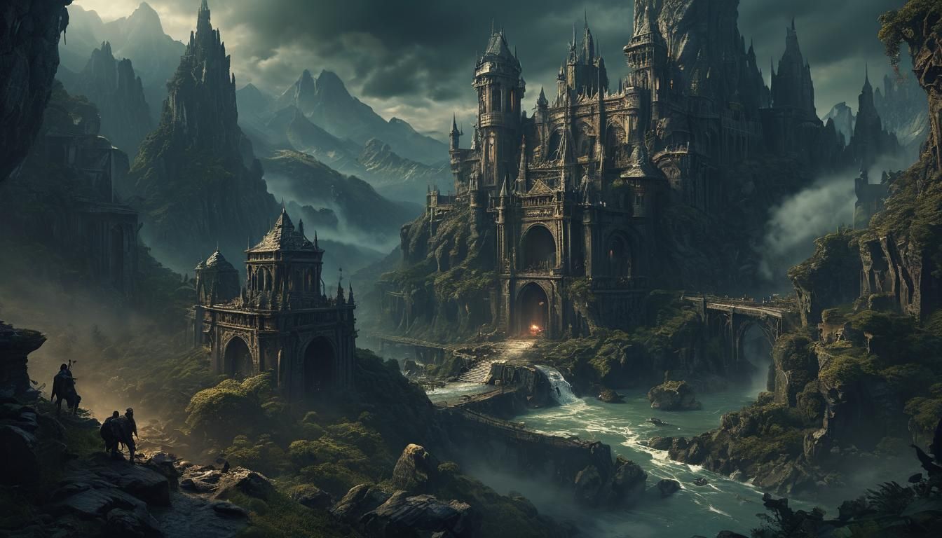 Epic Fantasy Adventure Cover Art