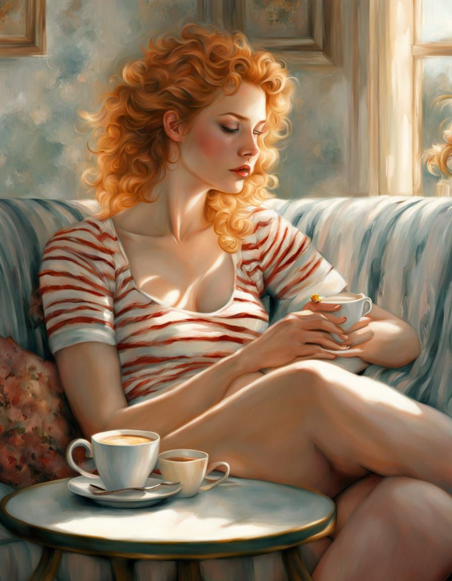 Motherly Bond in Soft Focus