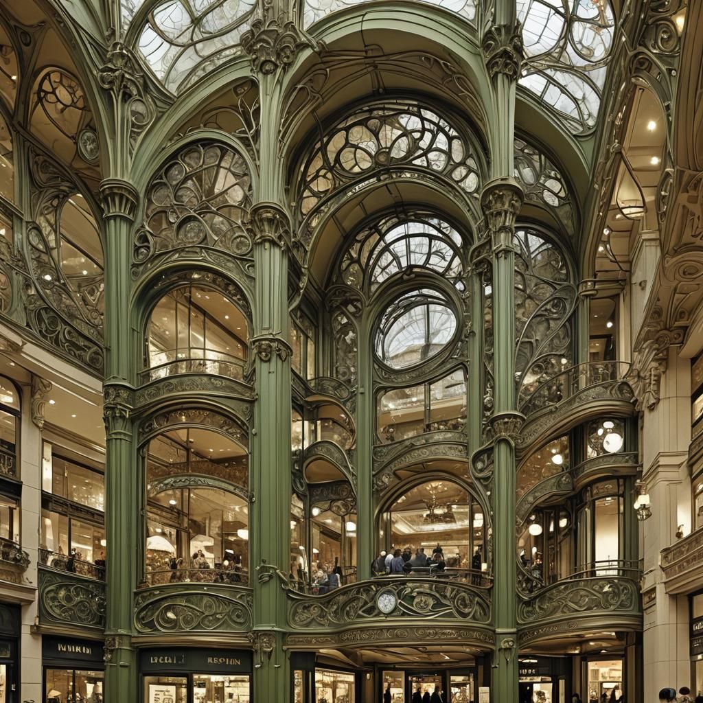 Art Nouveau RENOMA Department Store Design