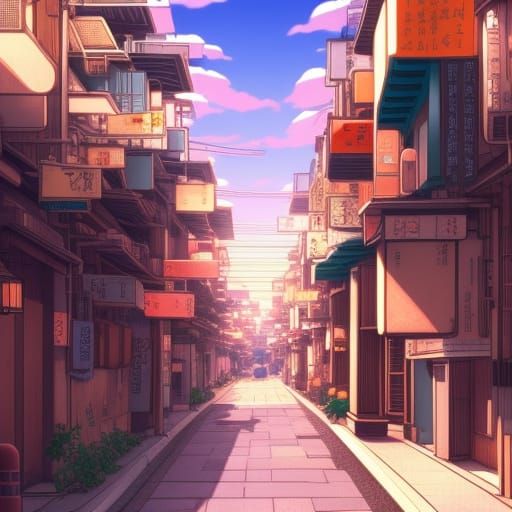 aesthetic japanese streets
