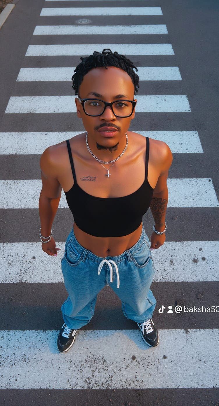 Cinematic Overhead Shot on Zebra Crossing