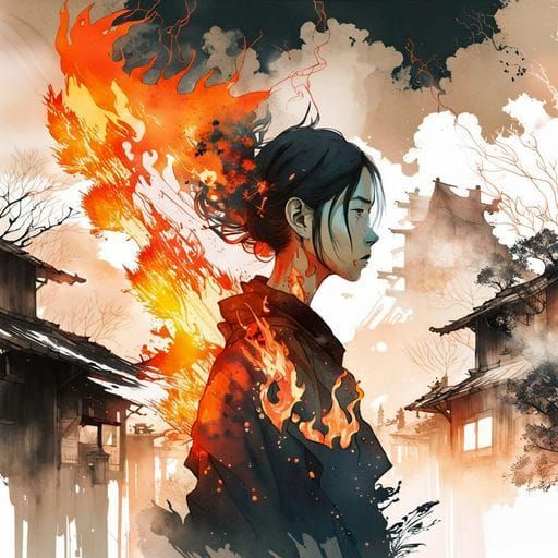 Intriguing Double Exposure Portrait