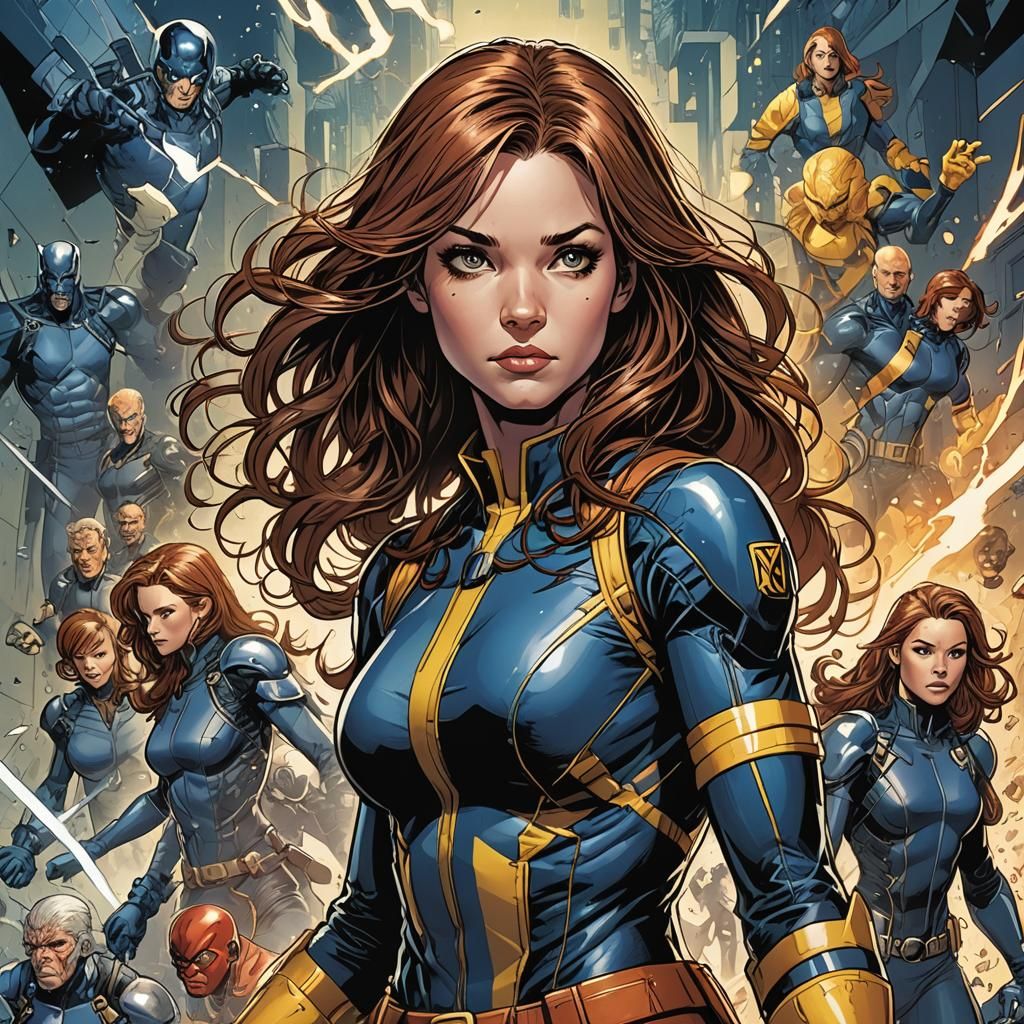 Kitty Pryde X-Men: Comic Book Art