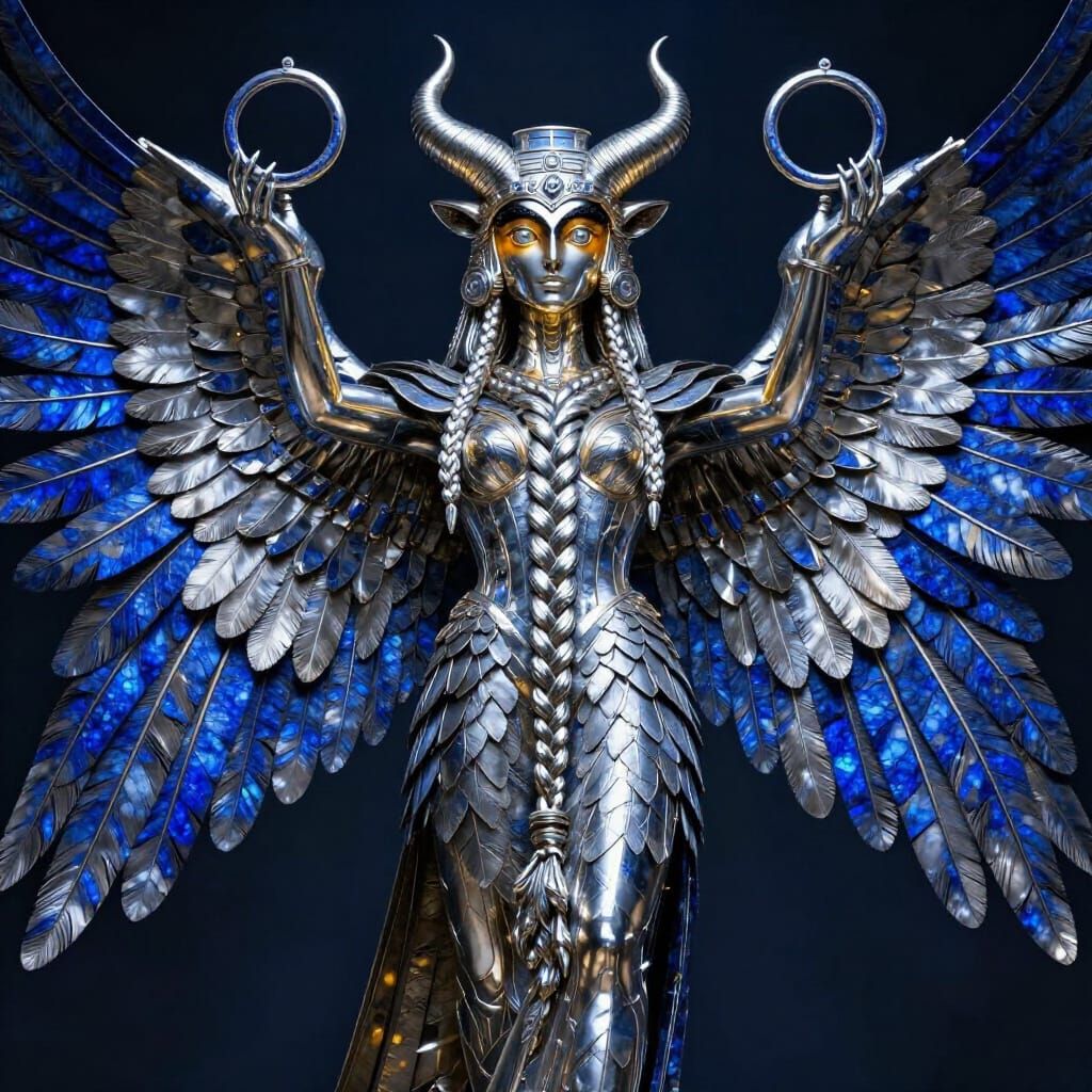 Kilili, Colossal Force of Liminal Watching in Silver and Lap...