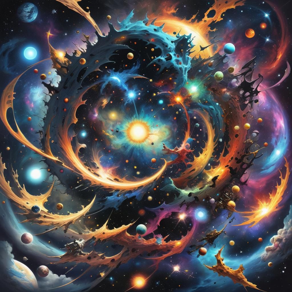 Distorted Reality: Chaotic Joy and Cosmic Betrayal