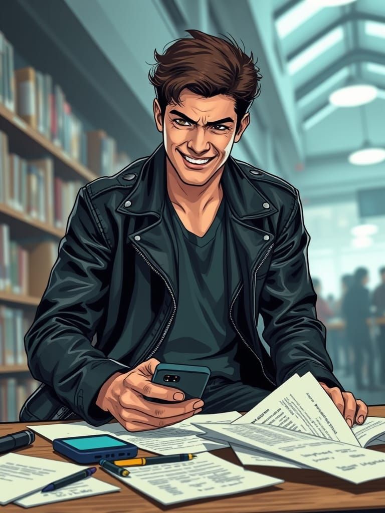 Cheater in Cinematic Noir Style