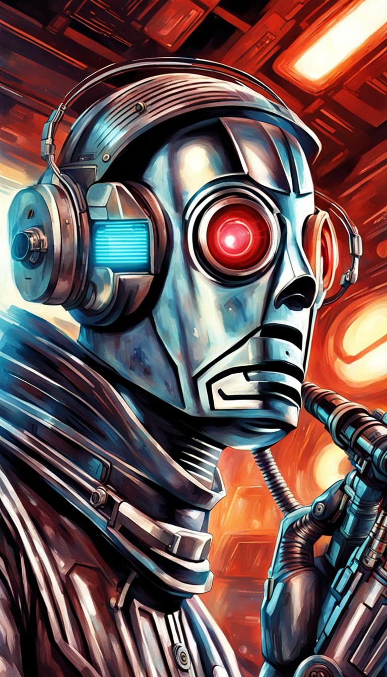 Doctor Who: Red Eyed Cyberman