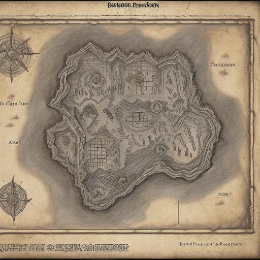 Charcoal Dungeon and Treasure Maps Presentation