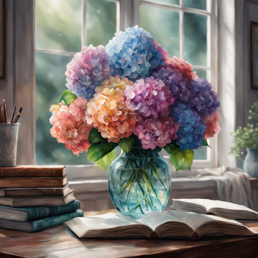 Stunning Floral Masterpiece in Soft Focus