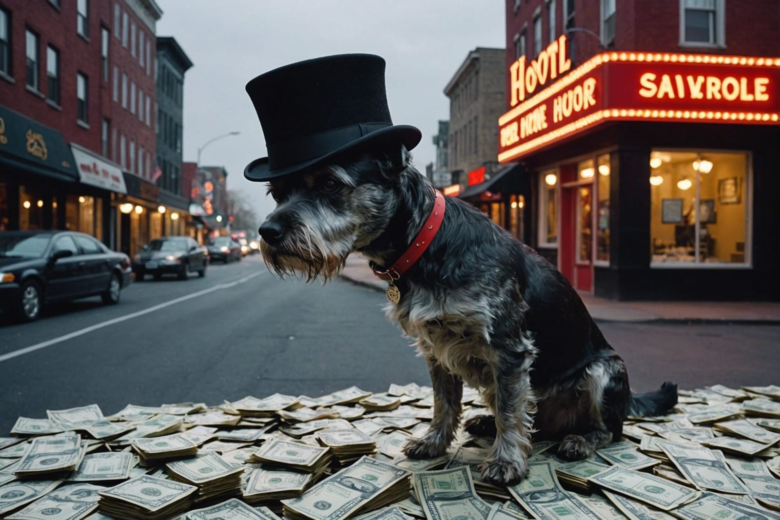 Monopoly Game Night in 3D Cinematic Style