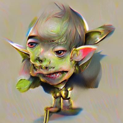 AI Generated Image of a Goblin