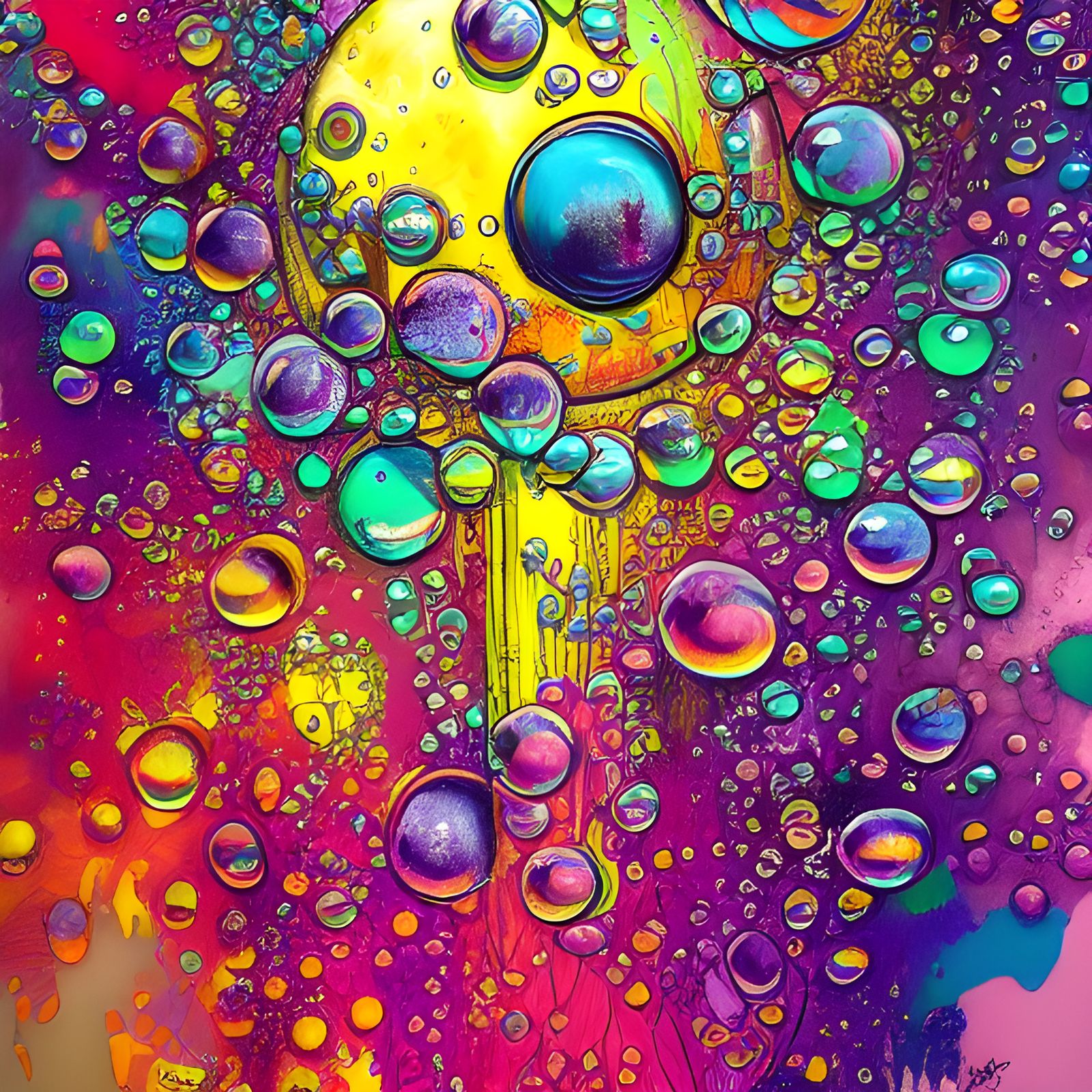 Coloured Bubbles 3