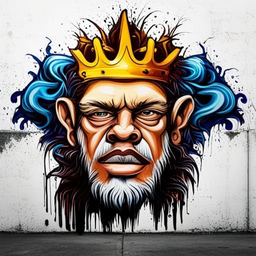 Son of a King: Graffiti Splash Art