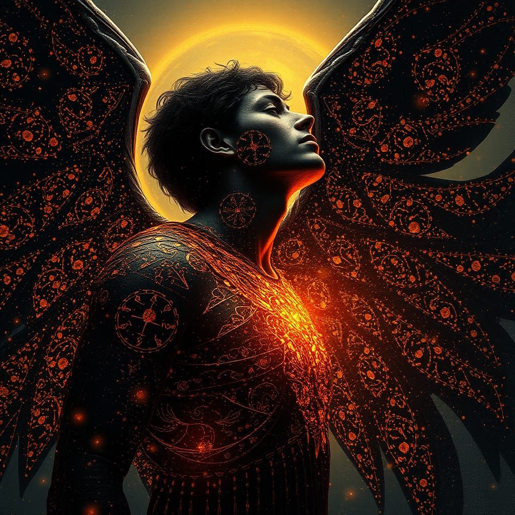 Golden Death: A Surreal Photography Concept