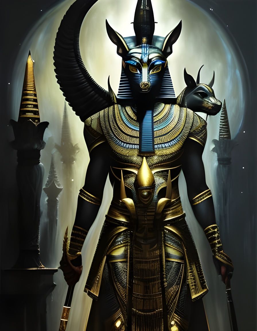 Anubis, guide to the underworld