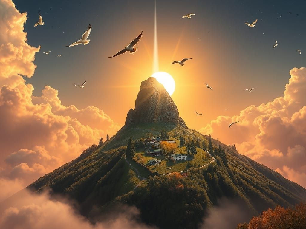 Über den Wolken ...