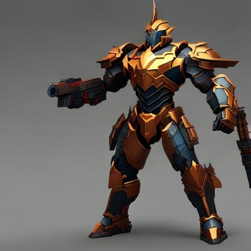 a beast shaped Mecha