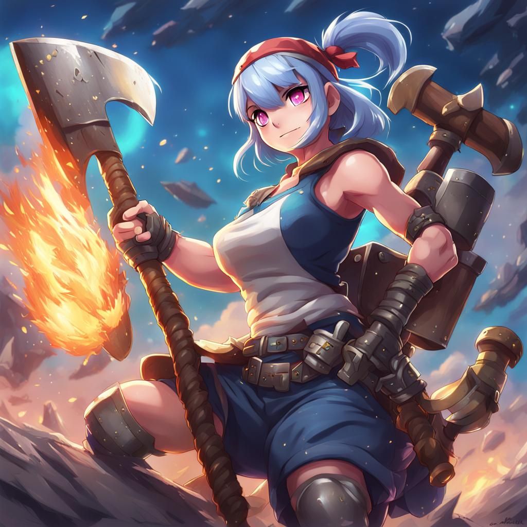 Hilda from Mobile Legends: Anime Key Visual