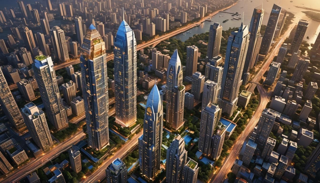 Mumbai 2500 AD: Futuristic Metropolis by the Arabian Sea