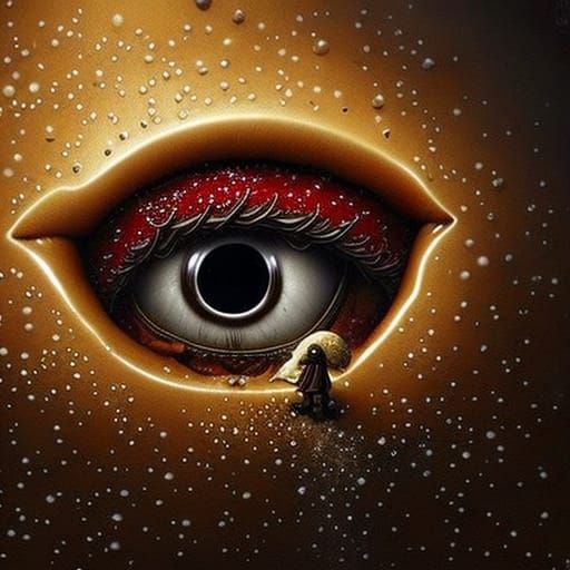 Creepy Christmas Monster Devouring Gingerbread Boots